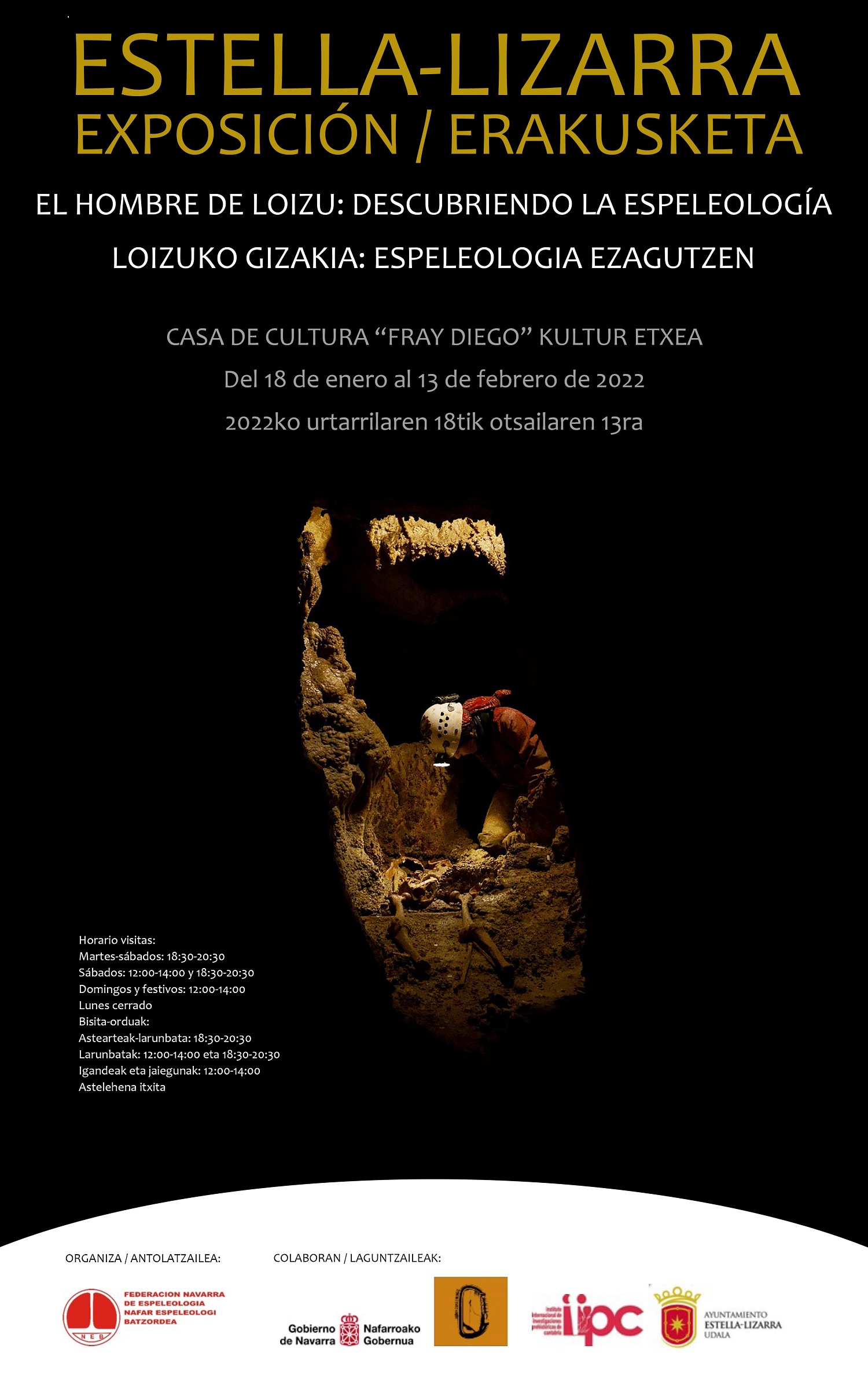 &quot;El hombre de Loizu&quot; se expone estos d&iacute;as en Estella